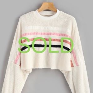 SOLD NWT Zaful Cropped Sweater